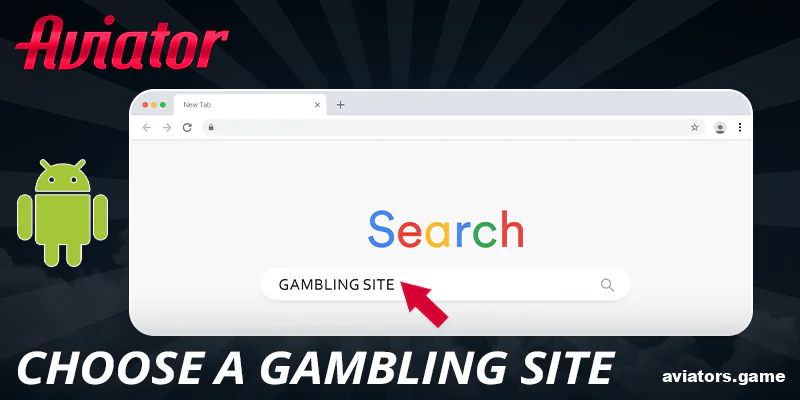 Select gambling site for Aviator game